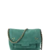 soldes de Noël JEROME DREYFUSS Sac Lulu S Cuir Jade 22