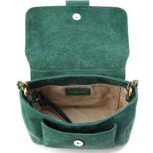 soldes de Noël JEROME DREYFUSS Sac Lulu S Cuir Jade 15