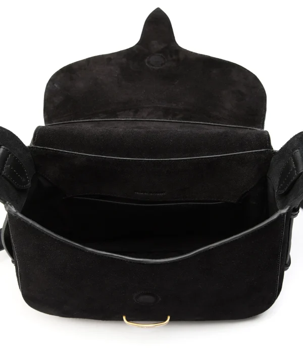 ISABEL MARANT Sac Besace Botsy Cuir Noir garantie de qualité 5