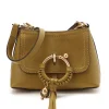 qualité supérieure SEE BY CHLOE Sac Joan Mini Double Cuir Amber Green 20