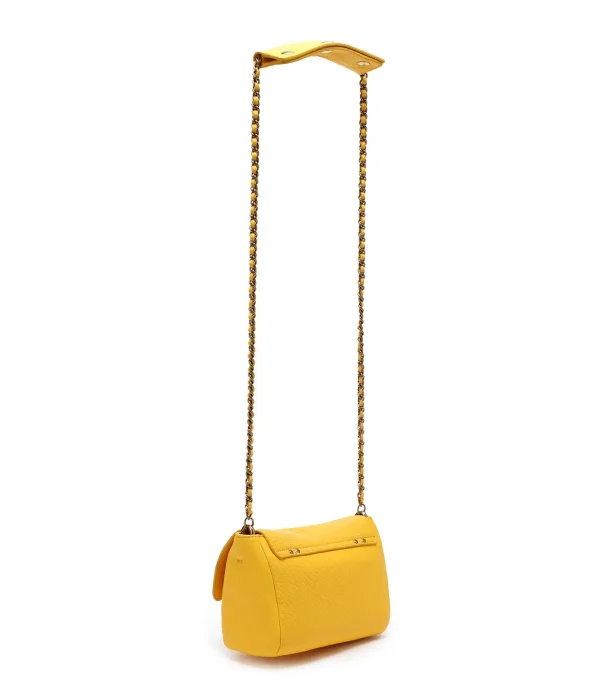 styles dernier cri JEROME DREYFUSS Sac Lulu S Cuir Bubble Jaune Tournesol 3