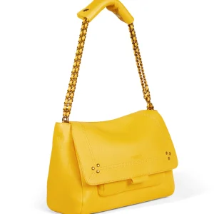 styles dernier cri JEROME DREYFUSS Sac Lulu S Cuir Bubble Jaune Tournesol 13