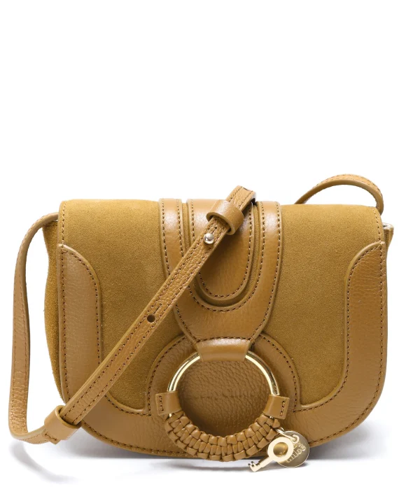 SEE BY CHLOE Sac Hana Mini Double Cuir Amber Green Boutique officielle 1