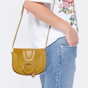 SEE BY CHLOE Sac Hana Mini Double Cuir Amber Green Boutique officielle 16