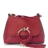 SEE BY CHLOE Sac Joan Mini Double Cuir Ribbon Red exclusivement disponibles 23