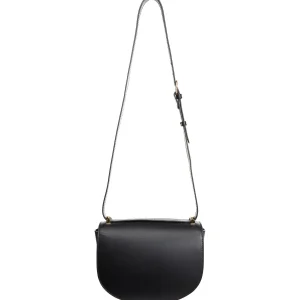 A.P.C. Sac Genève Mini Cuir Lisse Noir Nouvelle Collection 13