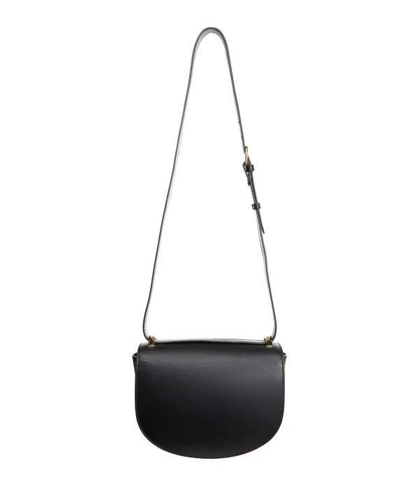 A.P.C. Sac Genève Mini Cuir Lisse Noir Nouvelle Collection 4