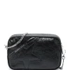 GOLDEN GOOSE Sac Mini Star Cuir Noir grande promotion 25