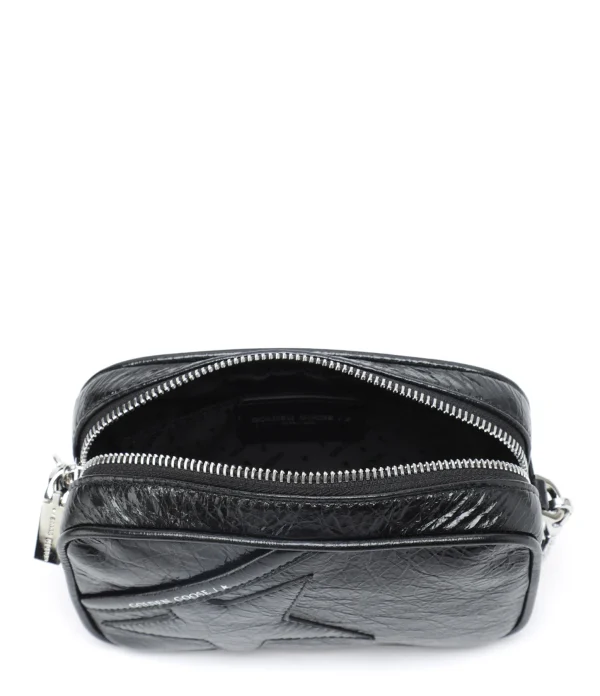 GOLDEN GOOSE Sac Mini Star Cuir Noir grande promotion 4