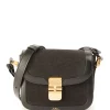 marque moins cher A.P.C. Sac Grace Mini Cuir Noir 20