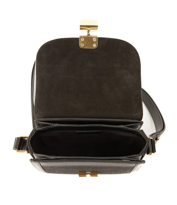 marque moins cher A.P.C. Sac Grace Mini Cuir Noir 3