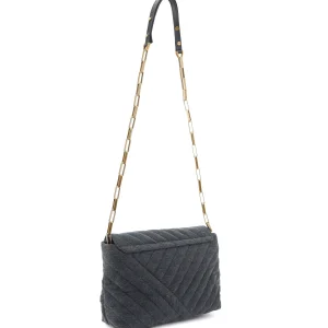 à prix réduits ISABEL MARANT Sac Bandoulière Merine Coton Noir 10