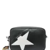 GOLDEN GOOSE Sac Star Cuir Noir Blanc Pas Cher Magasin Soldes 20