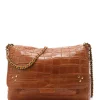 JEROME DREYFUSS Sac Lulu L Cuir Croco Whisky boutique en ligne 23