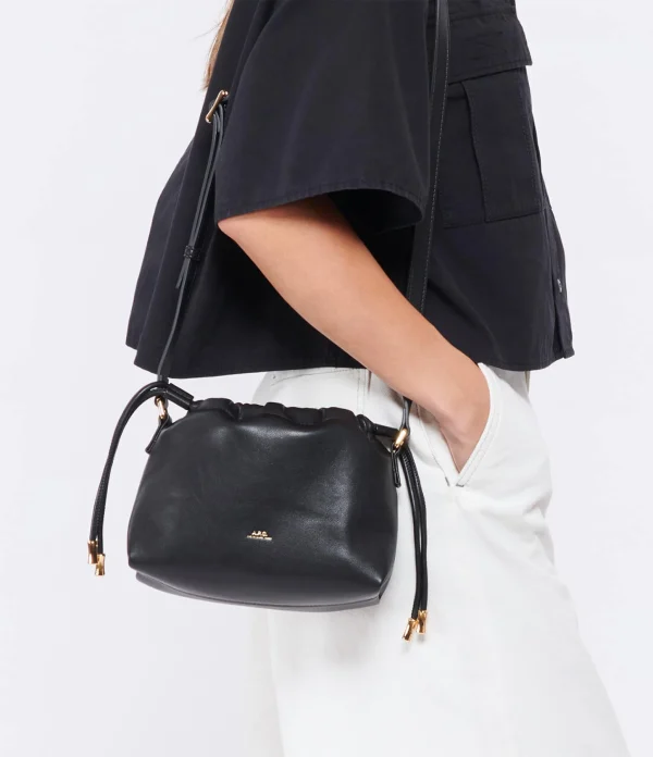 A.P.C. Sac Ninon Mini Noir à prix d'occasion 6