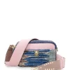 CLARIS VIROT Sac Lily Cuir Rose Indigo Tricolore boutique en france 22