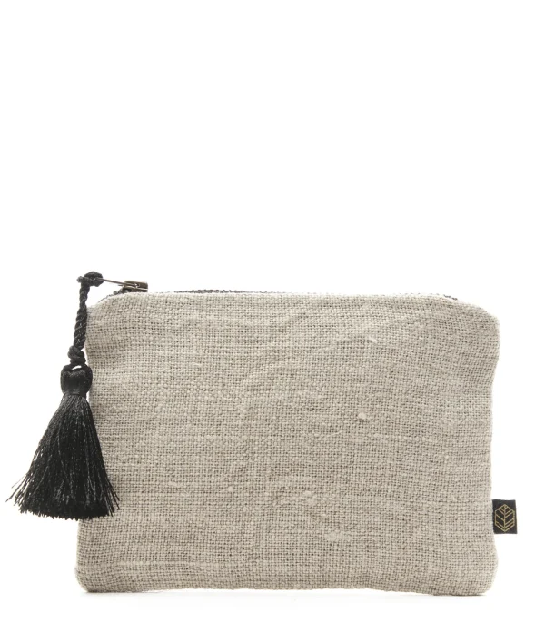 marque moins cher HAOMY Pochette Mansa Naturel 1