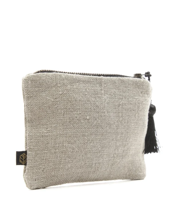 marque moins cher HAOMY Pochette Mansa Naturel 3