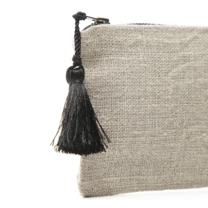 marque moins cher HAOMY Pochette Mansa Naturel 11