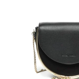 shopping pas cher SEE BY CHLOE Sac Mara Double Cuir Noir 14