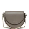 marque moins cher SEE BY CHLOE Sac Mara Cuir Lisse Motty Grey 22