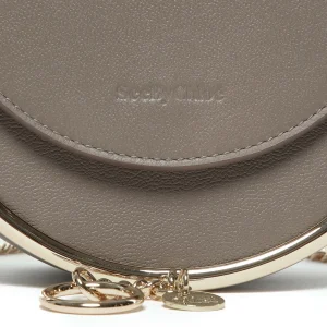 marque moins cher SEE BY CHLOE Sac Mara Cuir Lisse Motty Grey 14