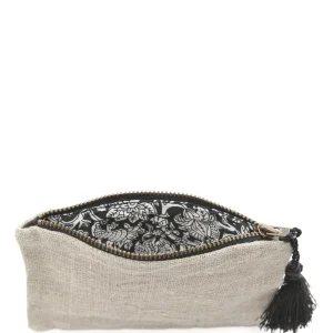 marque moins cher HAOMY Pochette Mansa Naturel 13