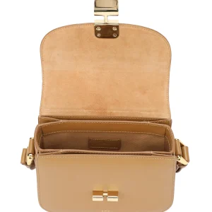 A.P.C. Sac Grace Mini Cuir Lisse Camel Top ventes 12