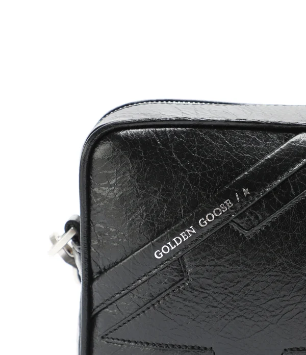 GOLDEN GOOSE Sac Star Cuir Noir se précipiter pour acheter 5