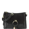 SEE BY CHLOE Sac Joan PM Cuir Grainé Noir marques pas cher 20