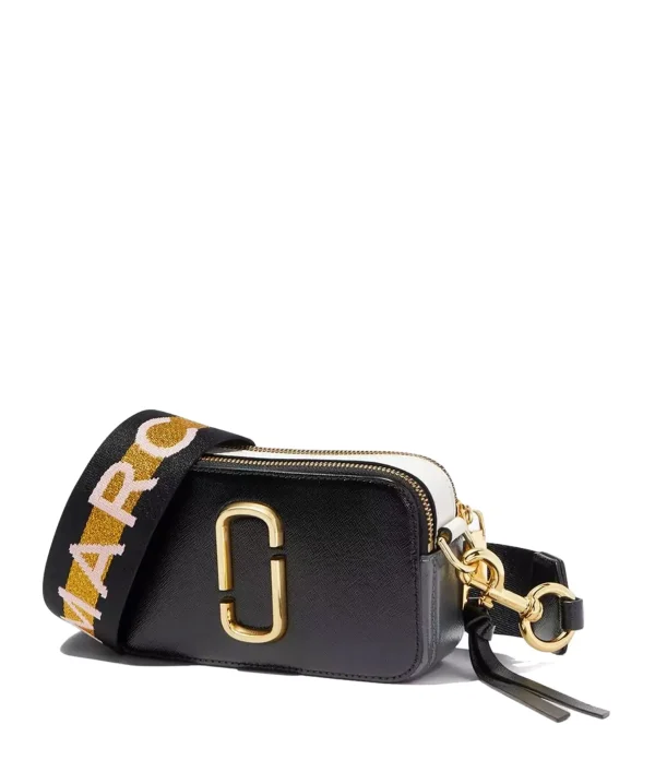 MARC JACOBS Sac The Snapshot Cuir Noir meilleur cadeau 3