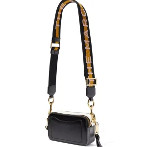 MARC JACOBS Sac The Snapshot Cuir Noir meilleur cadeau 13