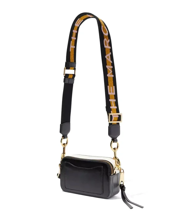 MARC JACOBS Sac The Snapshot Cuir Noir meilleur cadeau 4