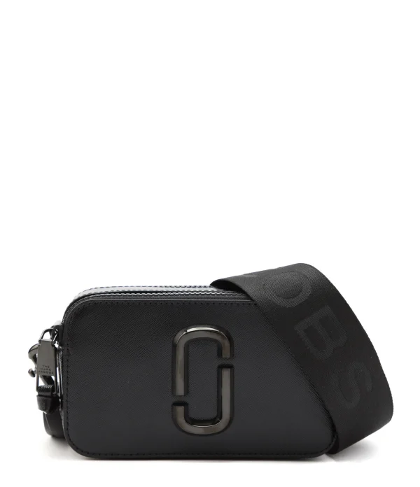 REMISE allant jusqu. MARC JACOBS Sac The Snapshot Cuir Noir 1