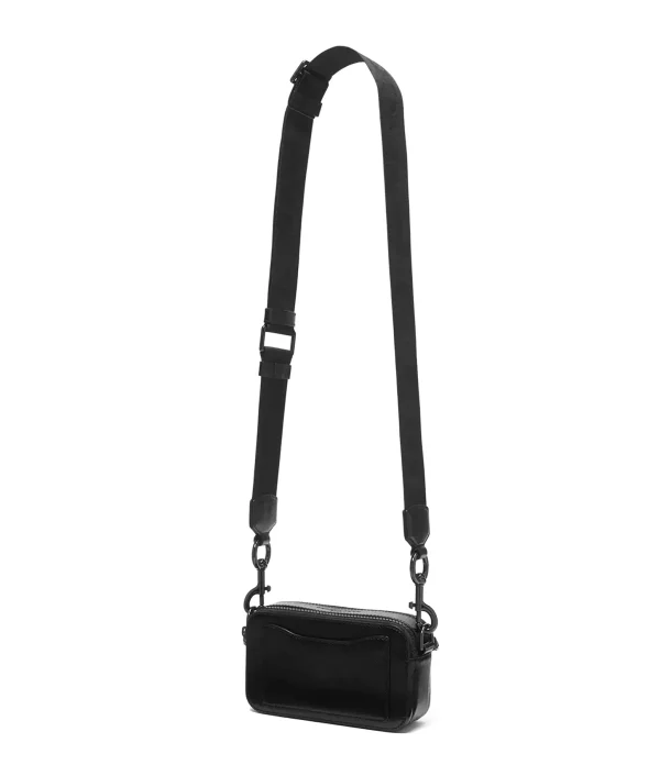 REMISE allant jusqu. MARC JACOBS Sac The Snapshot Cuir Noir 4