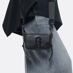 REMISE allant jusqu. MARC JACOBS Sac The Snapshot Cuir Noir 20