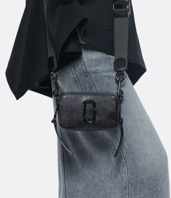 REMISE allant jusqu. MARC JACOBS Sac The Snapshot Cuir Noir 7