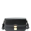 bas prix A.P.C. Sac Grace Baguette Cuir Lisse Noir 20