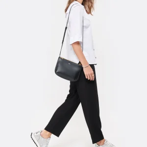 qualité d’originales A.P.C. Sac Sarah Cuir Lisse Noir 18