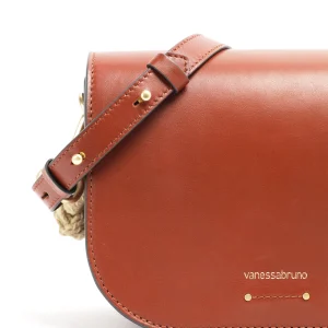 vente en ligne VANESSA BRUNO Sac Holly Cuir Cognac 14