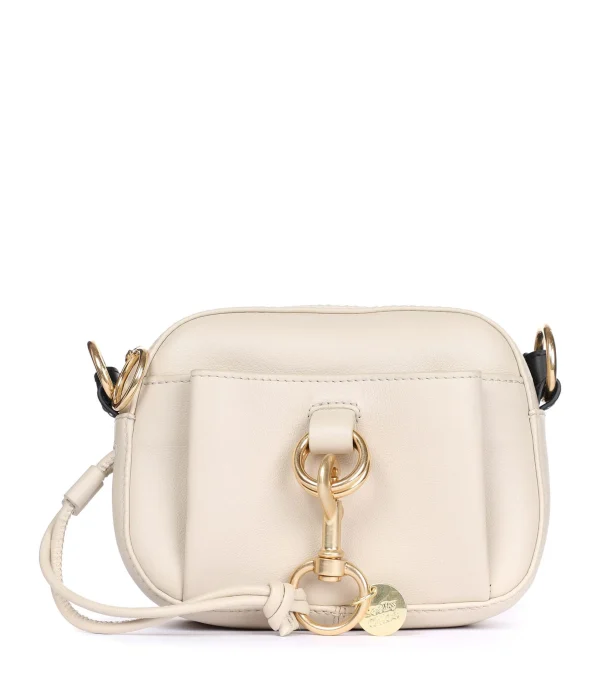 SEE BY CHLOE Sac Tony Cuir Beige Ciment Réductions 1