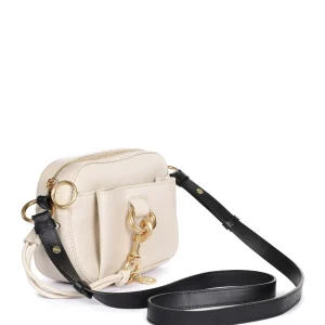 SEE BY CHLOE Sac Tony Cuir Beige Ciment Réductions 11