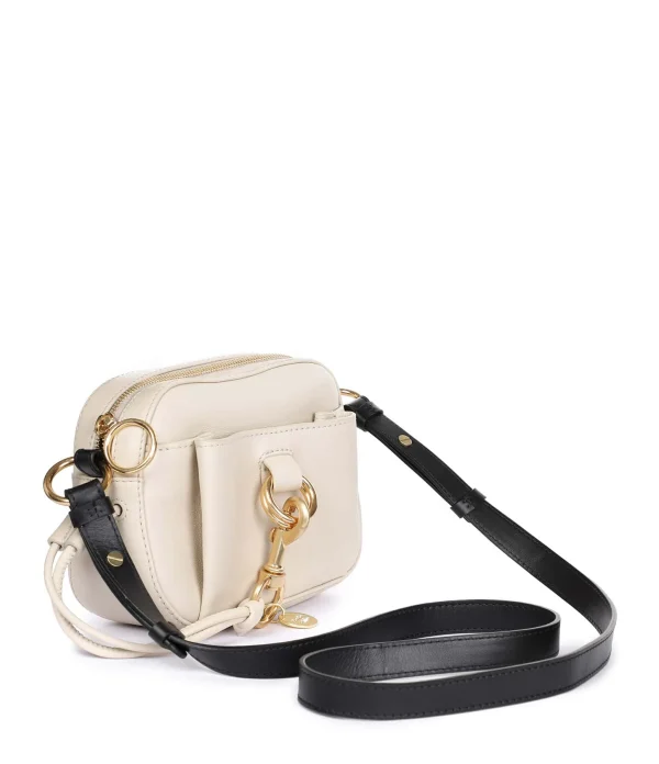 SEE BY CHLOE Sac Tony Cuir Beige Ciment Réductions 3