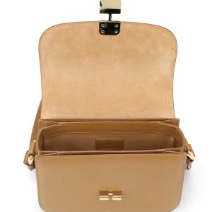 A.P.C. Sac Grace Small Cuir Lisse Camel Neuve avec étiquette 12