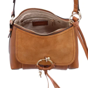 SEE BY CHLOE Sac Joan PM Cuir Grainé Caramel meilleur service 15