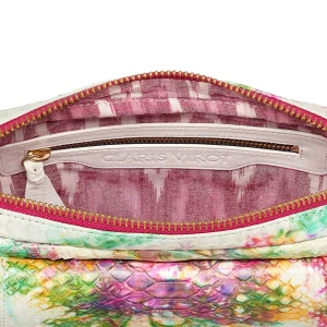 CLARIS VIROT Sac Charly Python Tie & Dye Multicolore styles dernier cri 8