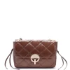 vente pas cher en ligne VANESSA BRUNO Sac Moon MM Cuir Vachette Havane 20