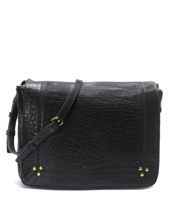 JEROME DREYFUSS Sac Igor Cuir Bubble Noir magasin 1