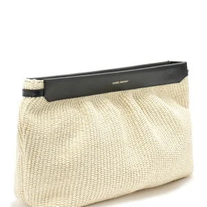 ISABEL MARANT Pochette Luz Cuir Naturel Noir boutiqued en ligne 10