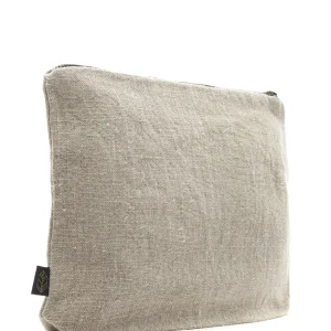 boutique en ligne HAOMY Grande Pochette Mansa Lin Naturel 11